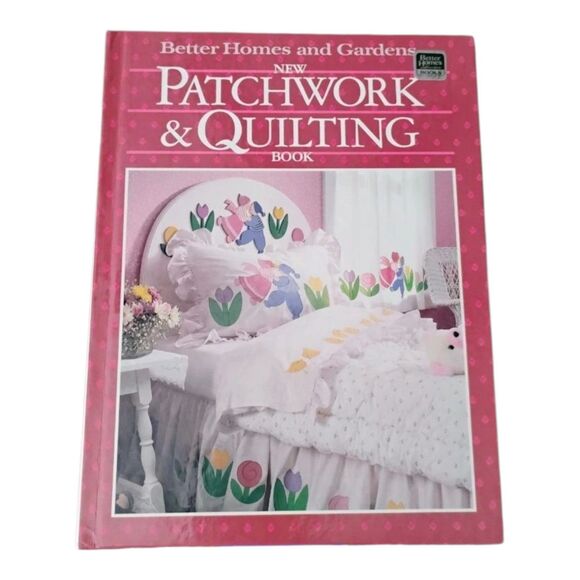 Vtg 1987 Better Homes & Gardens New Patchwork and Quilting Hardcover Book Craft - Picture 7 of 7